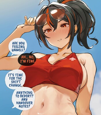 Beach Restricted Area! comic porn sex 12