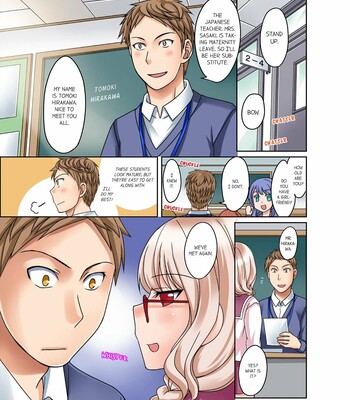 Damette Itte mo Sounyuu reru ndesho?~ Seito to Ofuro de Majiiki Doukyo 1 | If I Say No, You’re Still Gonna Put It In, Right? – I Take a Bath with My Student and Cum 1 comic porn sex 25
