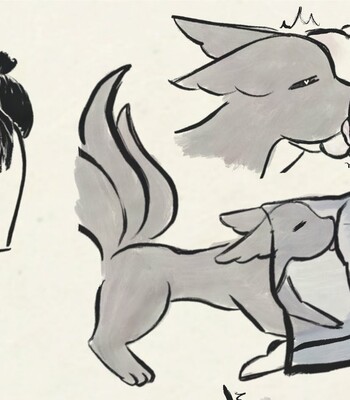 Funtime with the local yokai comic porn sex 1