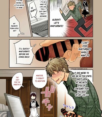 Jitome Maid-san to Love Love Ecchi [Colorized] comic porn sex 6