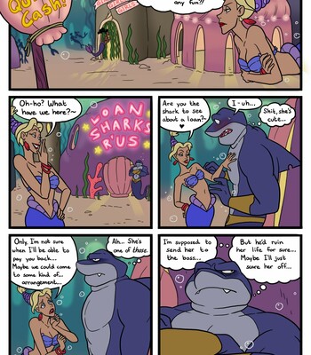 Loan Shark: Quick Cash (The Little Mermaid) comic porn sex 1