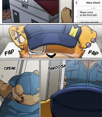 sex in the bathroom and in the square! comic porn sex 18