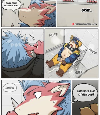 sex in the bathroom and in the square! comic porn sex 23