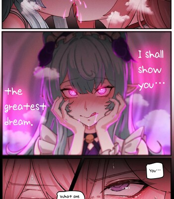 Teyvat Gravure #09: Raiden & Miko comic porn sex 4