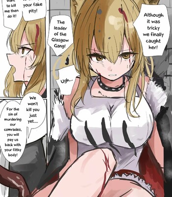 The Lion Queen’s Defeat, Reduced to a Plaything for Sarkaz Tentacles comic porn sex 1