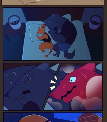 Two friends One bed comic porn sex 1