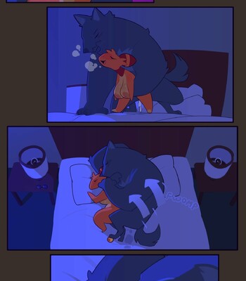 Two friends One bed comic porn sex 7