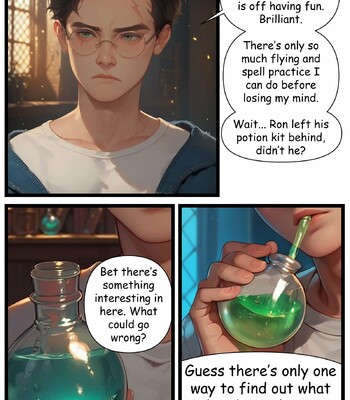 Under her robe comic porn sex 2