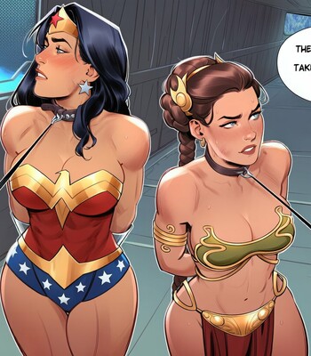 Wonder Woman Captured and Enslaved comic porn sex 6