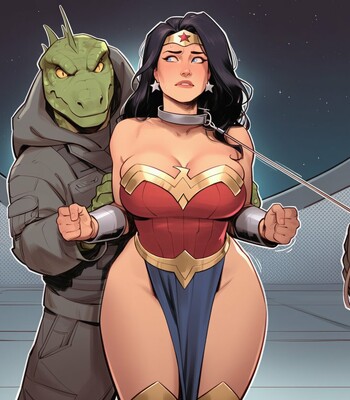 Wonder Woman Captured and Enslaved comic porn sex 30