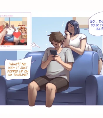 Supportive Girlfriend, Luna comic porn thumbnail 001