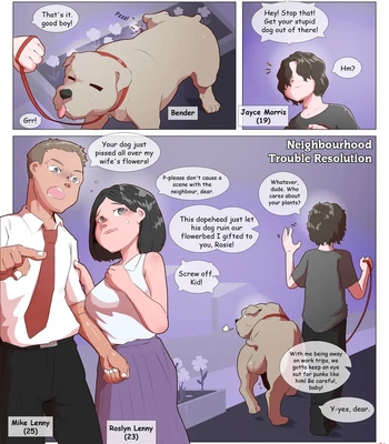Neighbourhood Trouble Resolution comic porn thumbnail 001