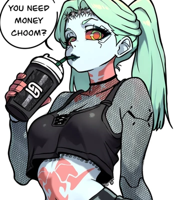 E-Goth Rebecca Needs Money comic porn thumbnail 001