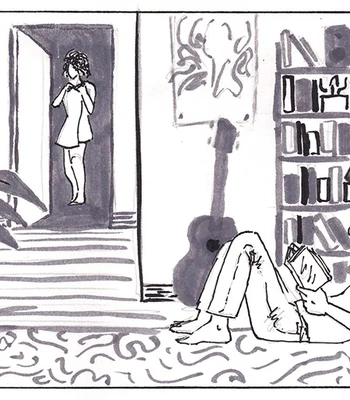 Jude & Julie 1 – Reading comic porn thumbnail 001