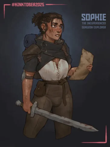 Kinktober 2025 – Dungeon Crawl CYOA comic porn thumbnail 001