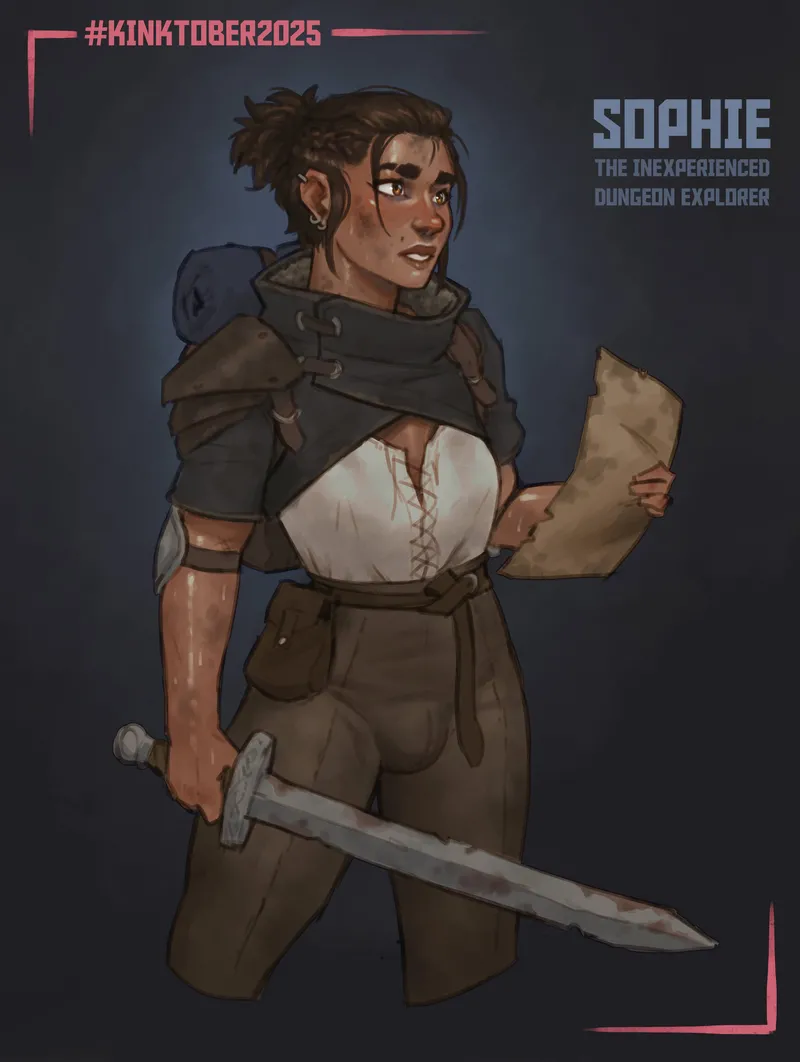Kinktober 2025 – Dungeon Crawl CYOA comic porn thumbnail 001