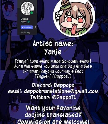 Aura Shinu made Gohoushi Shiro | Aura Will Serve You Until the Day She Dies comic porn sex 6