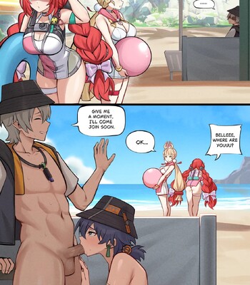 Belle’s Day At The Beach comic porn thumbnail 001