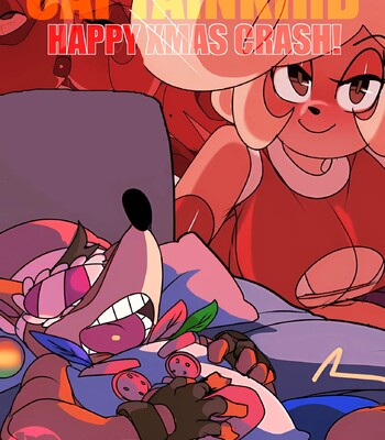 Happy XMAS Crash! comic porn thumbnail 001