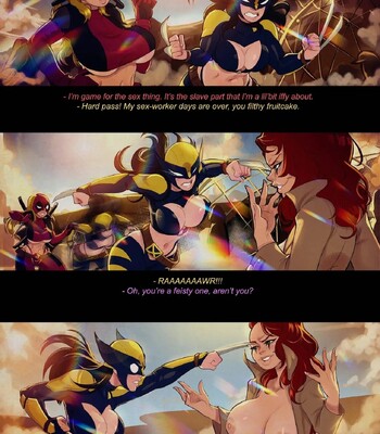 Lady Deadpool & Wolverine Lady: An X-rated Parody Thingie! comic porn sex 6