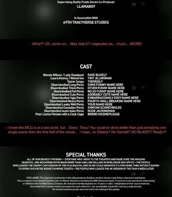 Lady Deadpool & Wolverine Lady: An X-rated Parody Thingie! comic porn sex 17