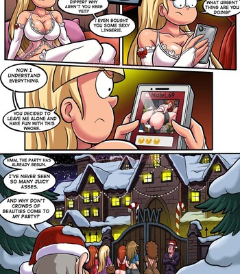 New year party and a big pink teddy bear (incomplete) comic porn sex 13