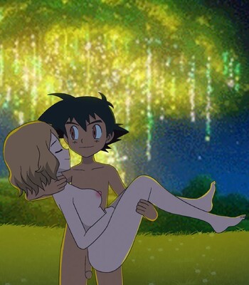 pokeporn under the pledging tree ash x serena comic porn sex 16