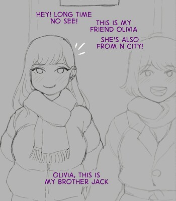 Post Christmas hook-up comic porn thumbnail 001