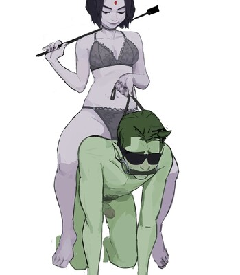 Raven x BB comic porn sex 2