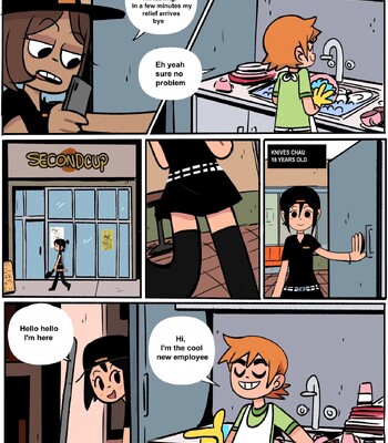 Scott Pilgrim Has a Job comic porn sex 4