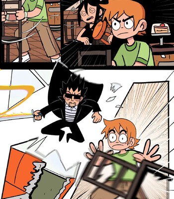Scott Pilgrim Has a Job comic porn sex 10
