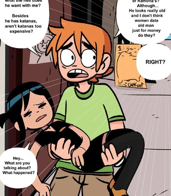 Scott Pilgrim Has a Job comic porn sex 12