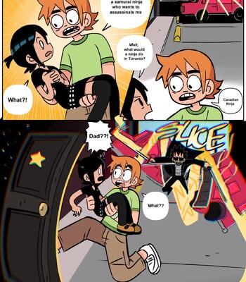 Scott Pilgrim Has a Job comic porn sex 13