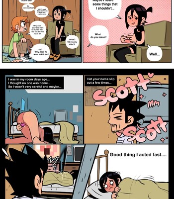 Scott Pilgrim Has a Job comic porn sex 16