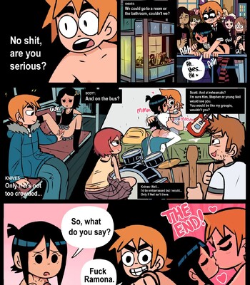 Scott Pilgrim Has a Job comic porn sex 30