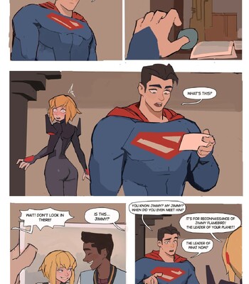 Supergirl x Jimmy comic porn sex 1
