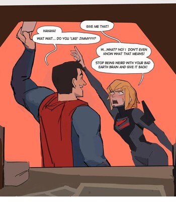 Supergirl x Jimmy comic porn sex 2