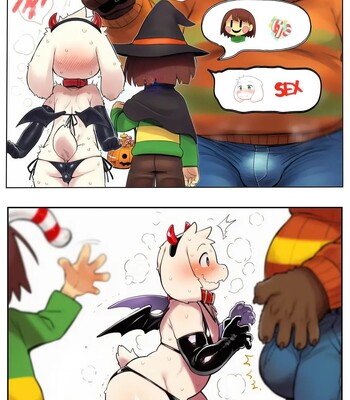 Trick or treat! comic porn sex 2
