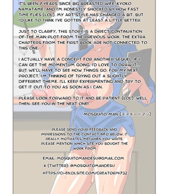 Tsuma No Bakunyuu Ni Muragaru Otokotachi ~Zoku Bakunyuu Tsuma Namatame Kyouko~ | Men flocking to my wife’s huge breasts ~Continuation of the busty wife Kyoko Namatame~ comic porn sex 61