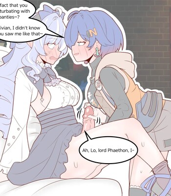 Vivian x Belle comic porn sex 4