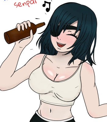 First Time With My Pretty Senpai comic porn thumbnail 001