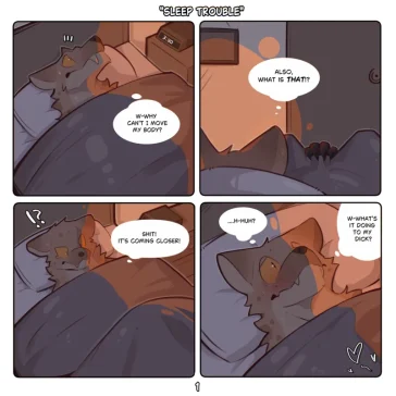 Sleep Trouble comic porn thumbnail 001