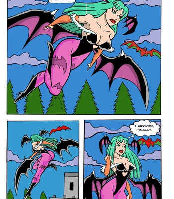 Morrigan Vs Felicia comic porn thumbnail 001