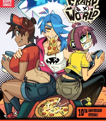 Skarp World – Mayonnaise With Pizza comic porn thumbnail 001