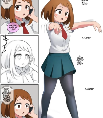Uraraka’s Feet Are A Delight comic porn thumbnail 001