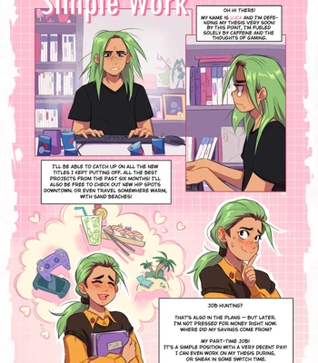 Simple Work comic porn thumbnail 001