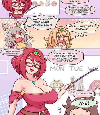 Rex’s Sex Schedule comic porn thumbnail 001