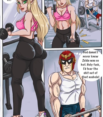 Captain Falcon x Princess Zelda comic porn thumbnail 001