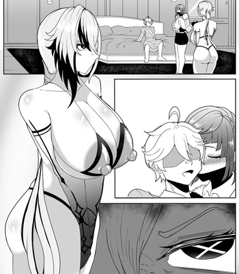 Aether x Arlecchino! comic porn sex 2