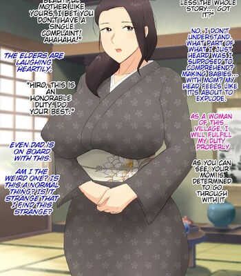 I ended up having constant breeding sex with my busty, virtous mother due to the village’s customs. comic porn sex 6